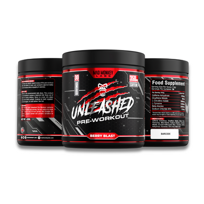 UNLEASHED Pre-workout: Berry Blast